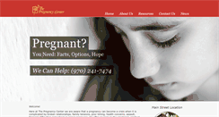 Desktop Screenshot of pregnancy-center.org
